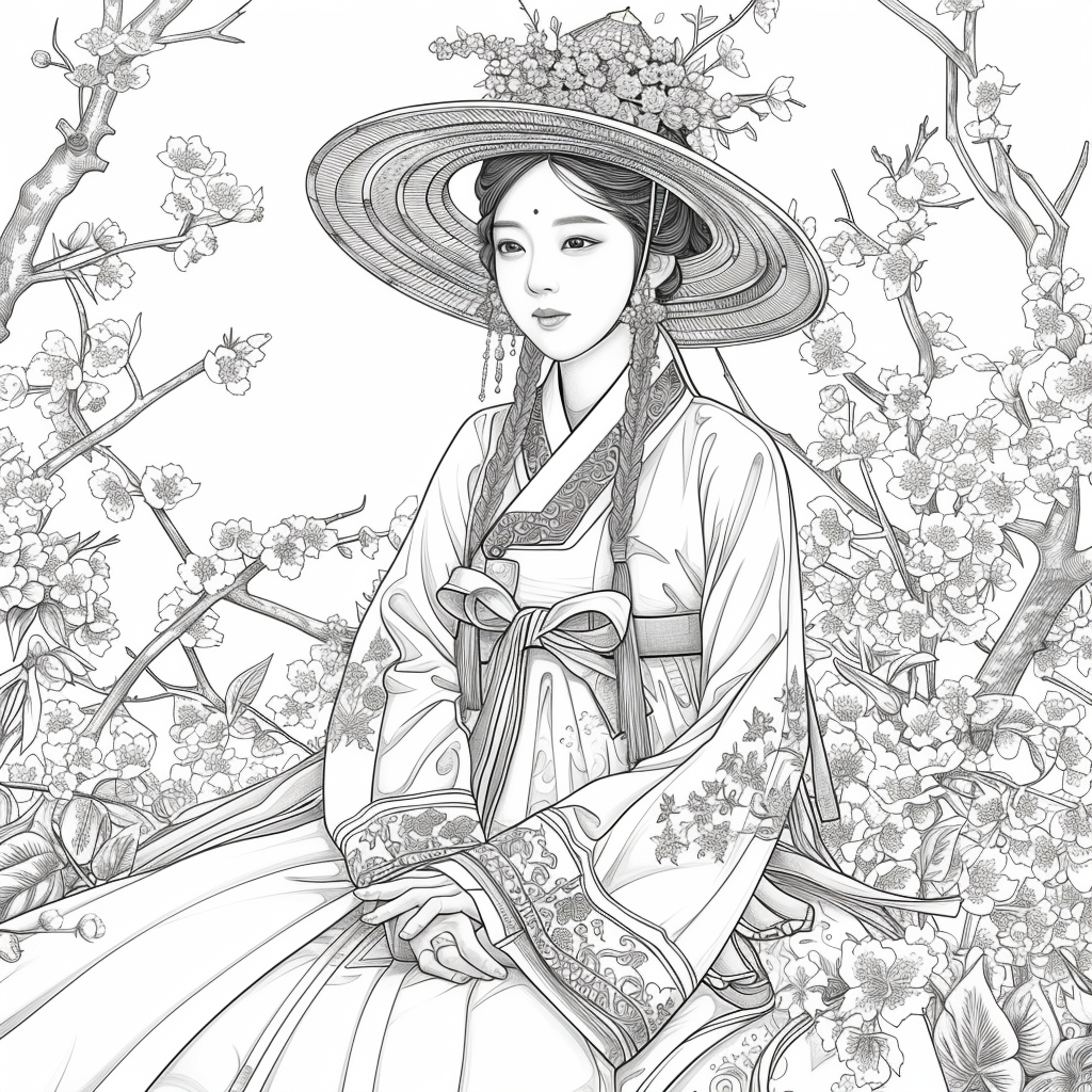 The Lady of Blossoming Spring
