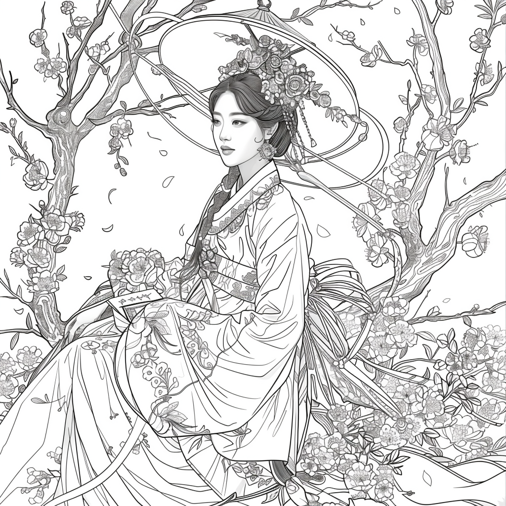 The Lady of Blossoming Spring