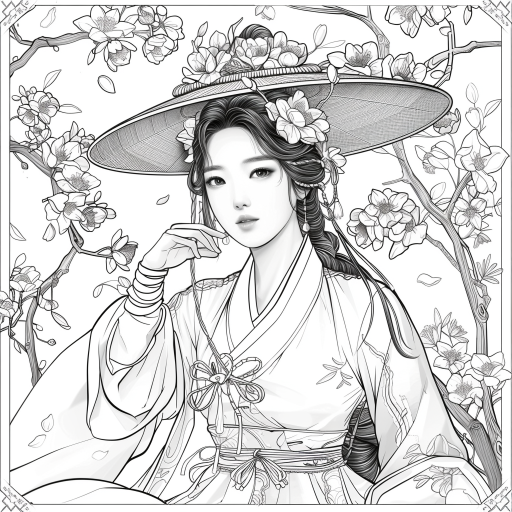 The Lady of Blossoming Spring