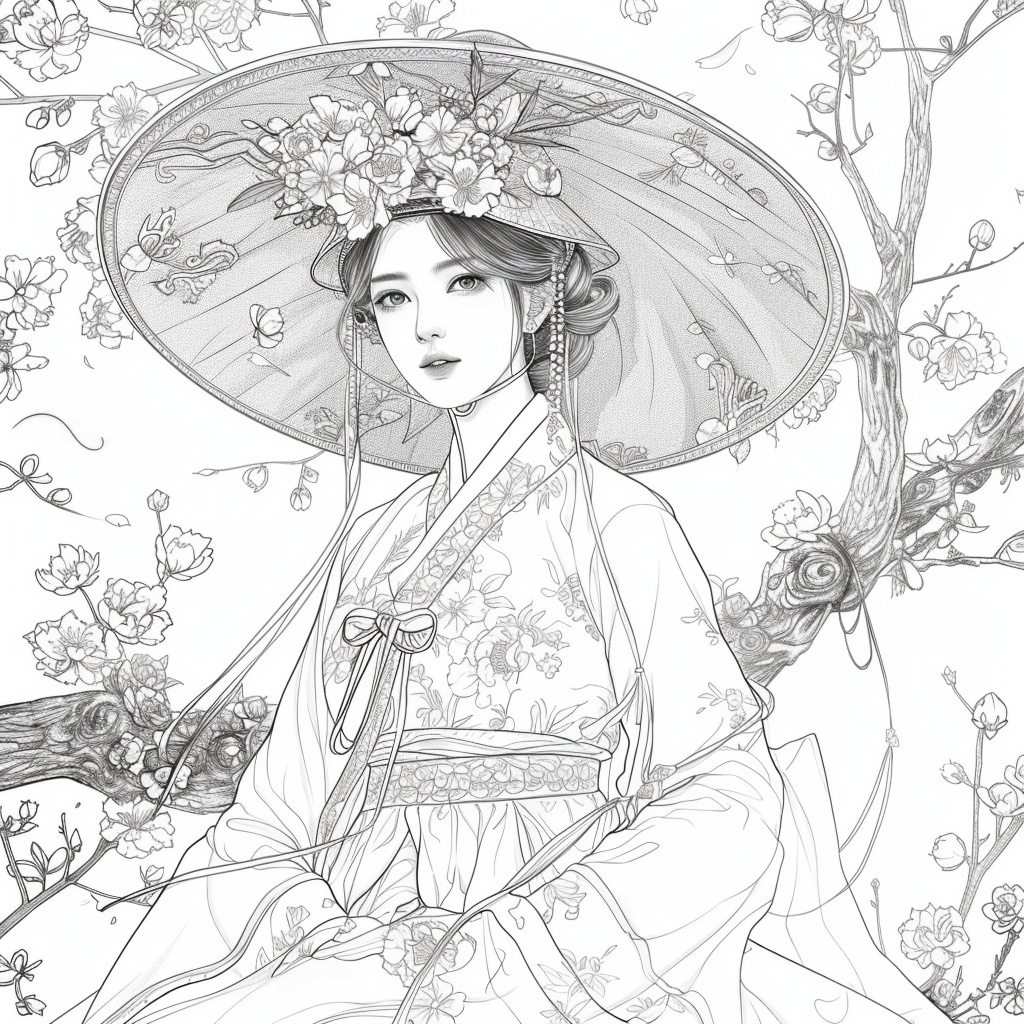 The Lady of Blossoming Spring