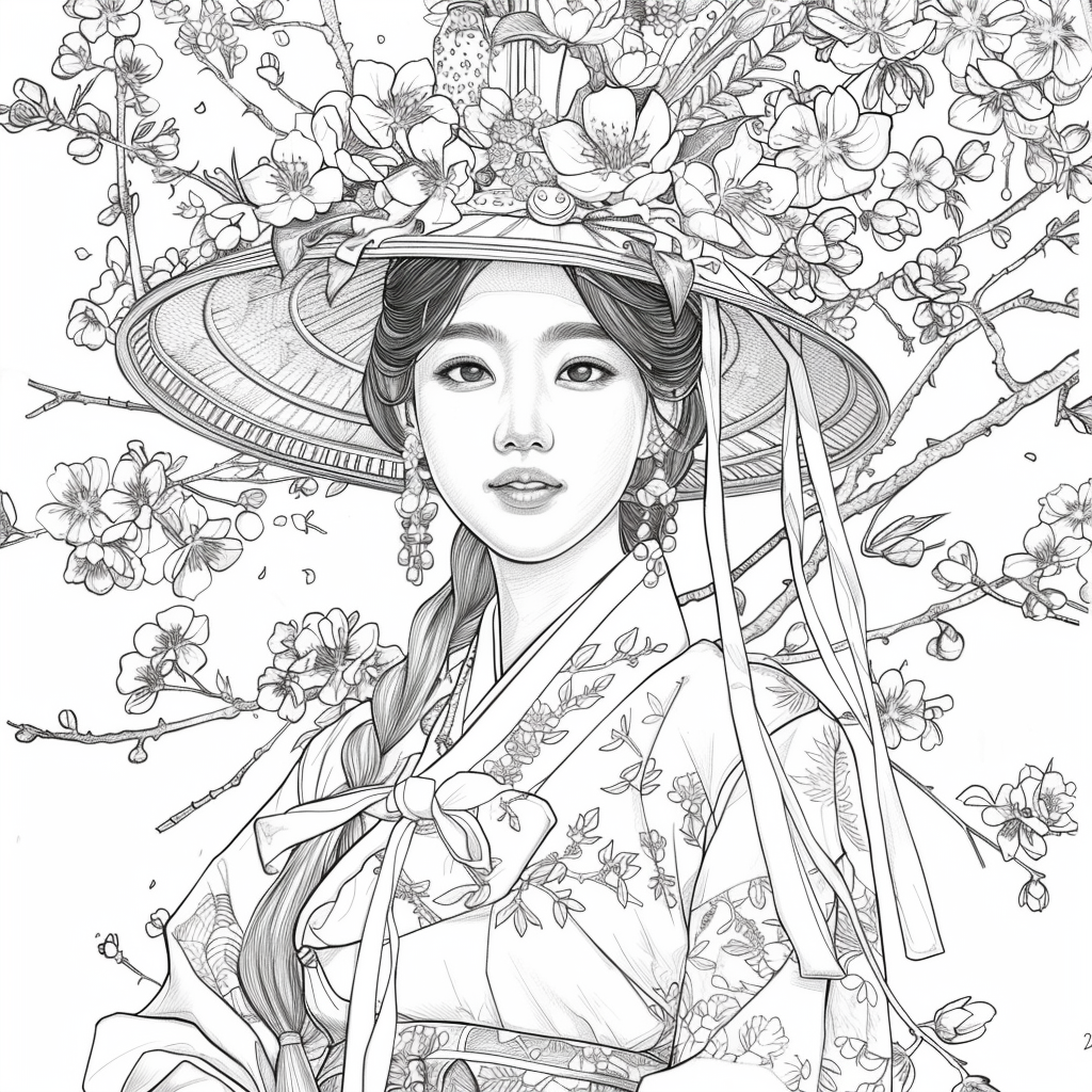 The Lady of Blossoming Spring