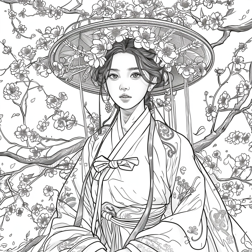 Whispers of the Blossoming Muse