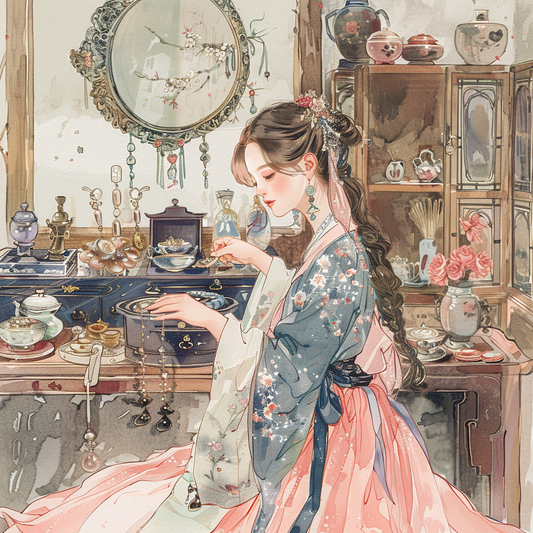 Whispers of Elegance: The Jewel Keeper