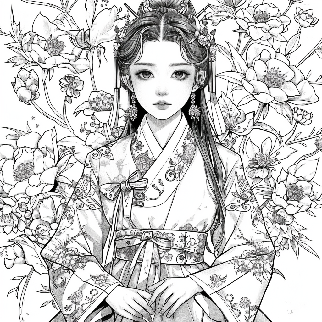 Oriental beautyBlossom Princess