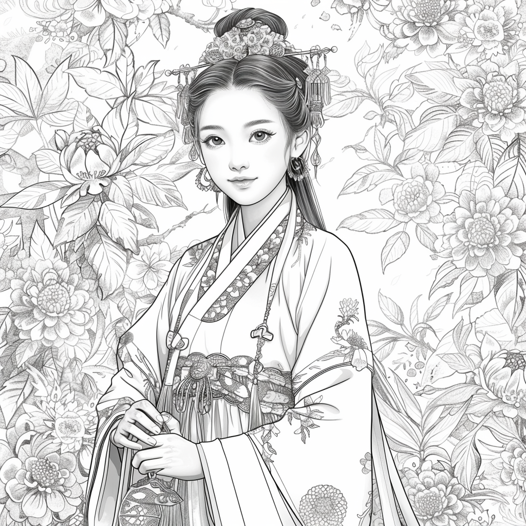 Oriental beautyBlossom Princess
