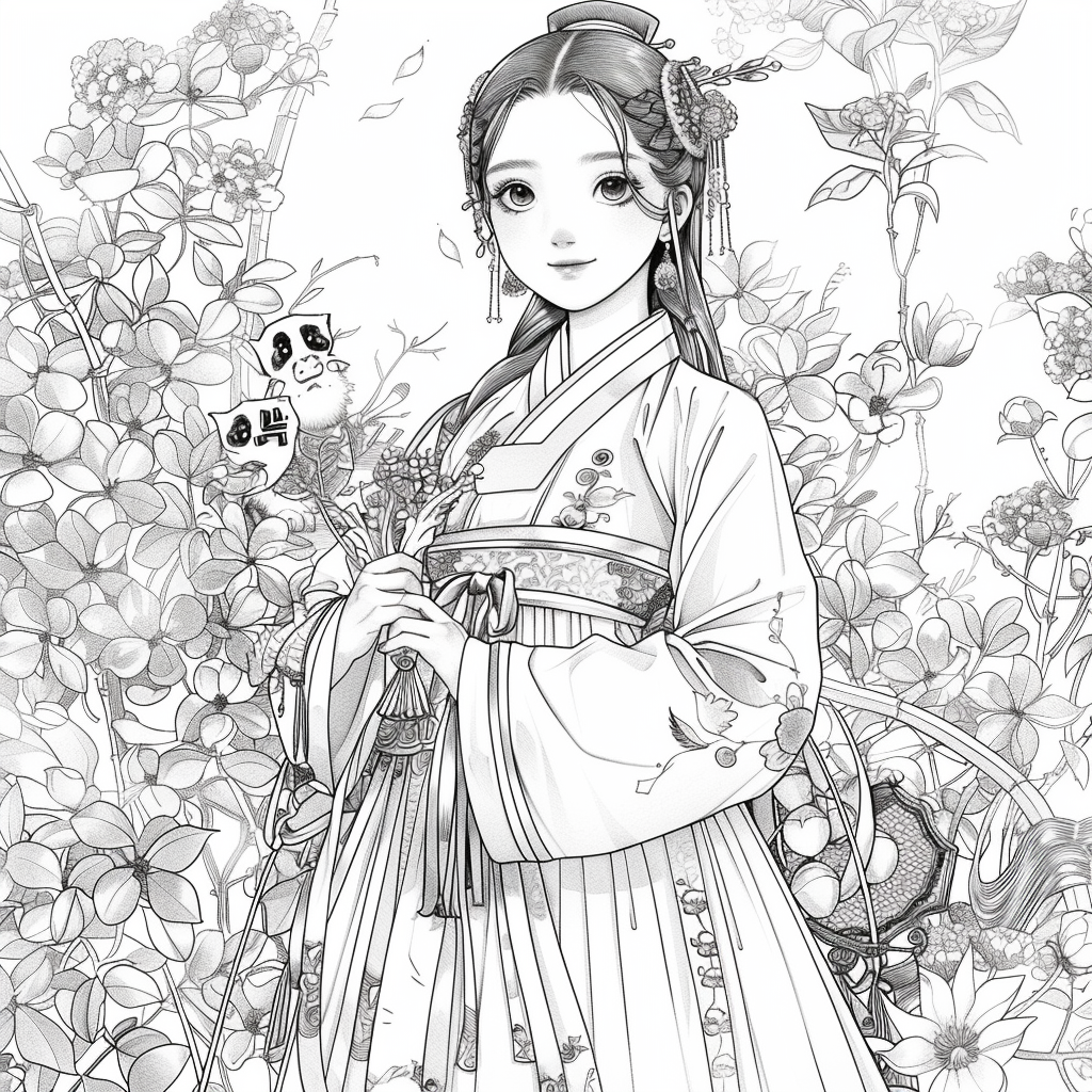 Oriental beautyBlossom Princess
