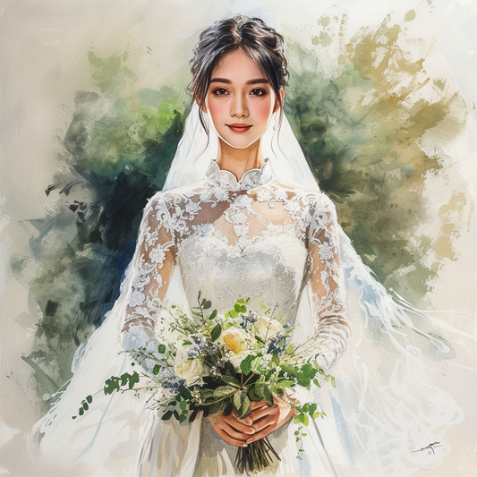 A Bride’s Quiet Grace