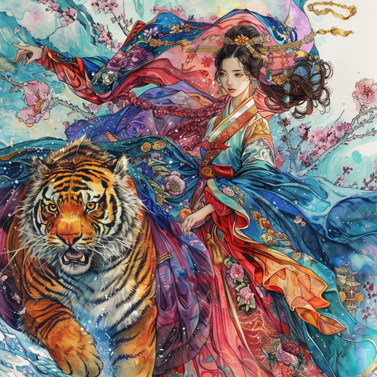 The Tiger Princess of Blossoming Courage
