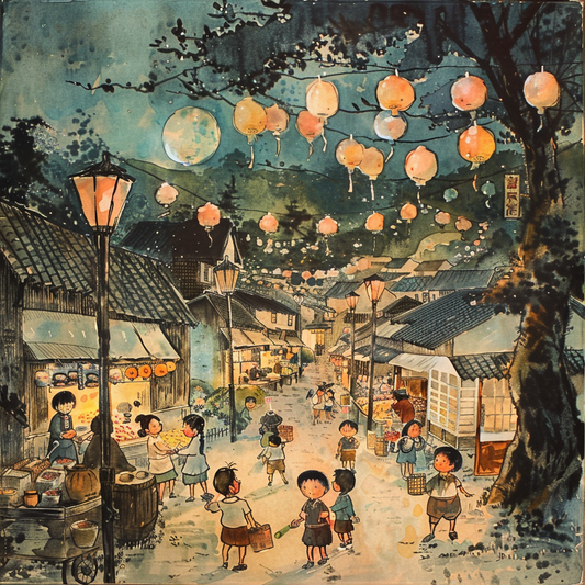 Moonlight Festival – A Night of Lanterns and Laughter