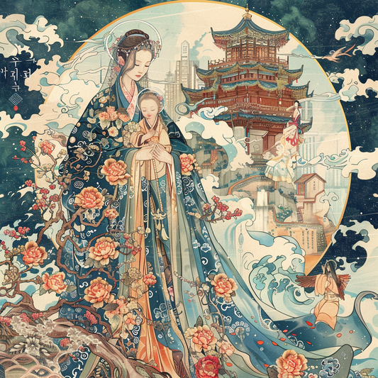 Moonlit Sanctuary – The Mother’s Embrace