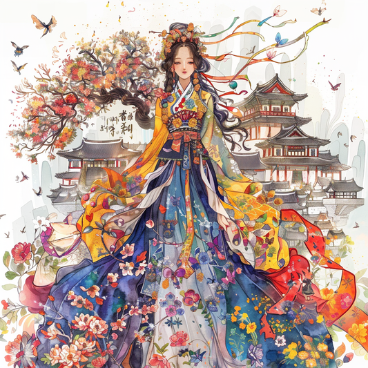 Empress of Blossoms – The Radiance of Spring’s Court