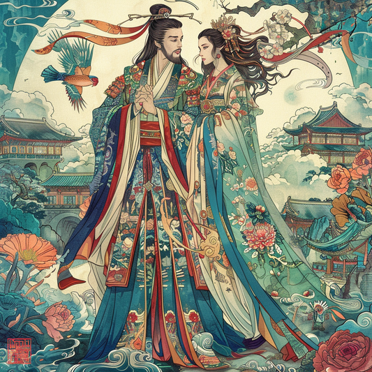 Imperial Lovers in a Blossom Kingdom