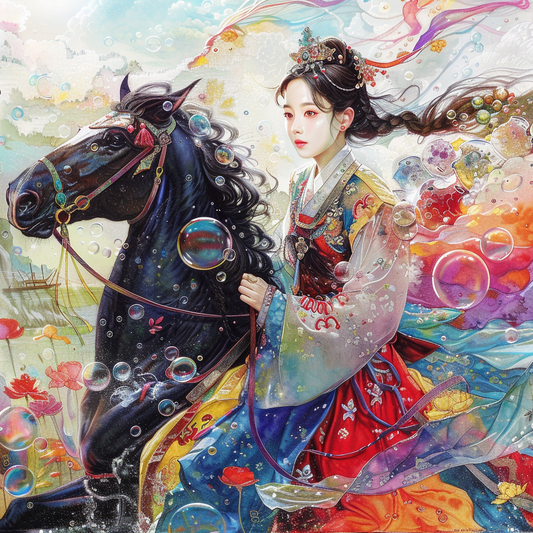 Gallop of the Petal Crowned Warrior