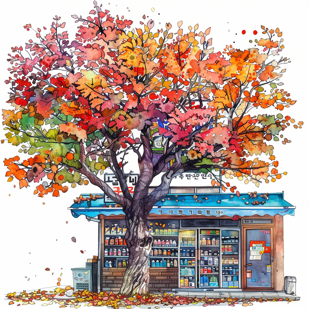 The Corner Store Beneath the Maple Tree