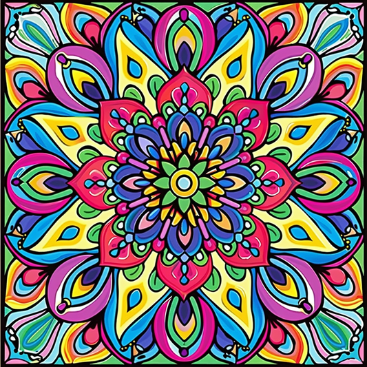 Radiant Harmony Mandala