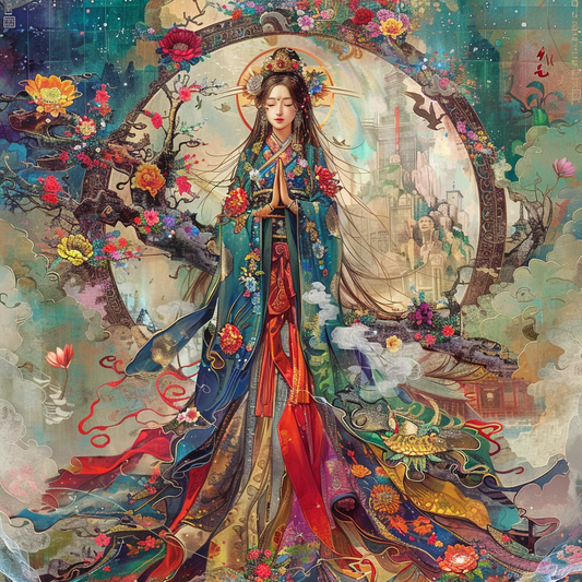 The Celestial Empress in Prayer