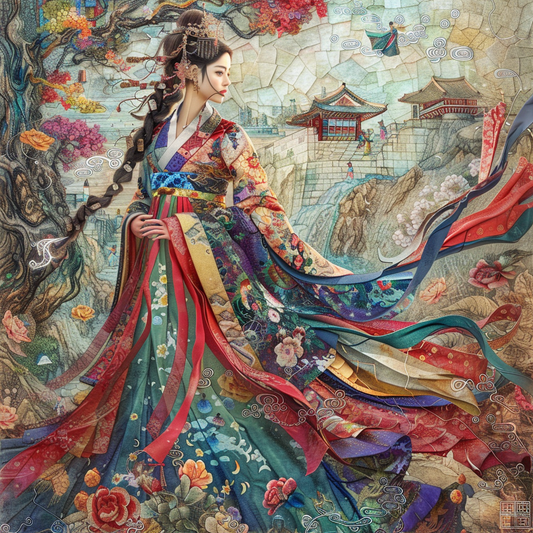 The Empress of Blossoms and Silk