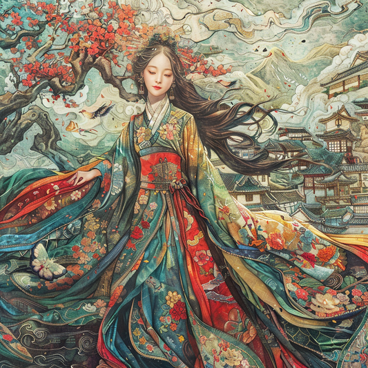Whispers of Autumn: The Flowing Empress