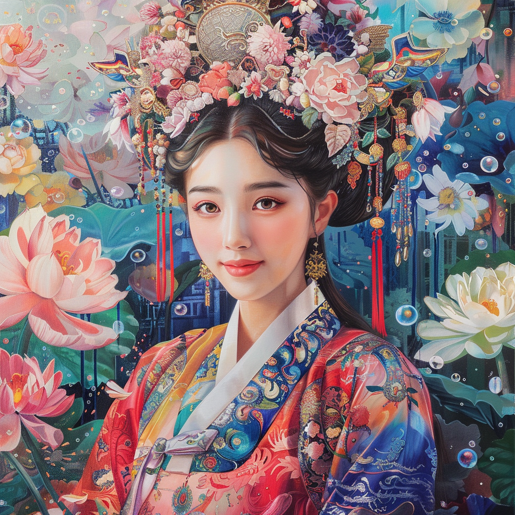 Lotus Crowned Princess of Eternal Grace