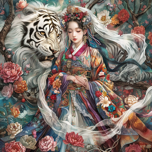 The White Tiger’s Bride: Guardian of Blossoms