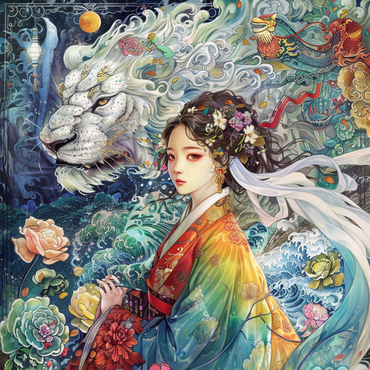 Dance of Beauty  Guardian of the Celestial Waves