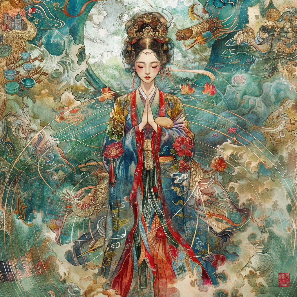 Prayer of the Ocean Blossom