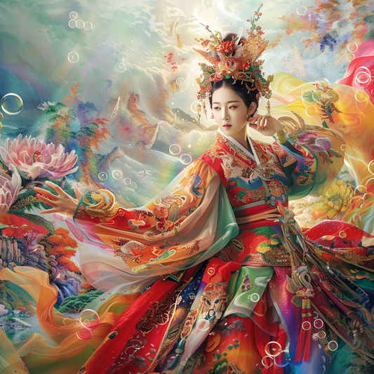 Celestial Grace – Dance of the Dragon Empress