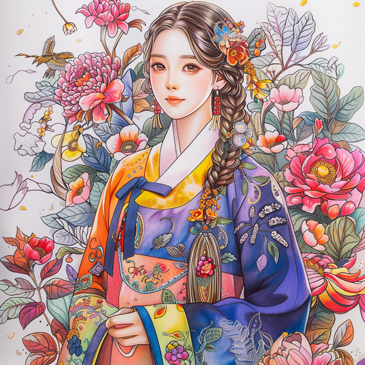 Radiant Elegance of a Korean Princess