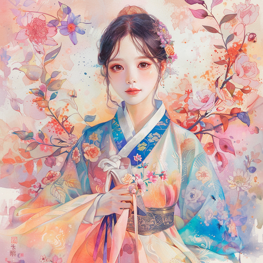 Whispers of Blossoming Serenity