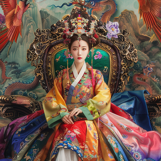 The Majestic Queen of Dragons