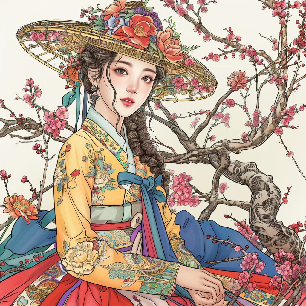 The Lady of Blossoming Spring