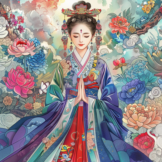 The Serene Lotus Princess