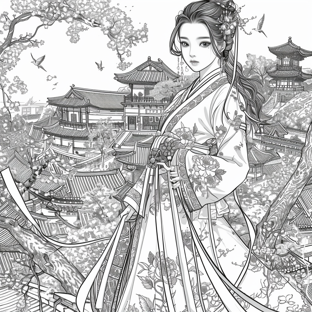 Heavenly Grace: The Prayer of the Celestial Maiden.