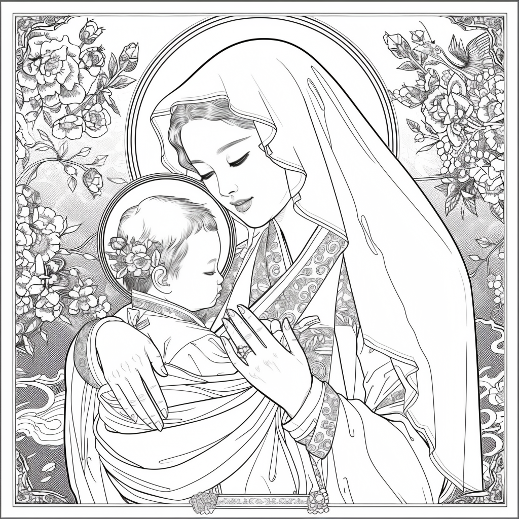 The Korean Madonna and Child