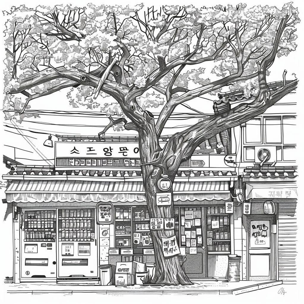 The Corner Store Beneath the Maple Tree