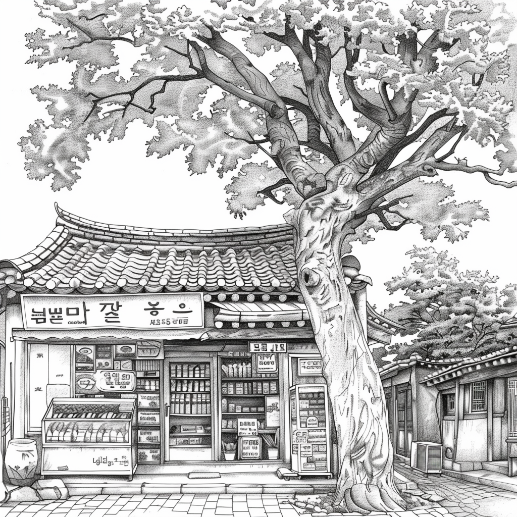 The Corner Store Beneath the Maple Tree