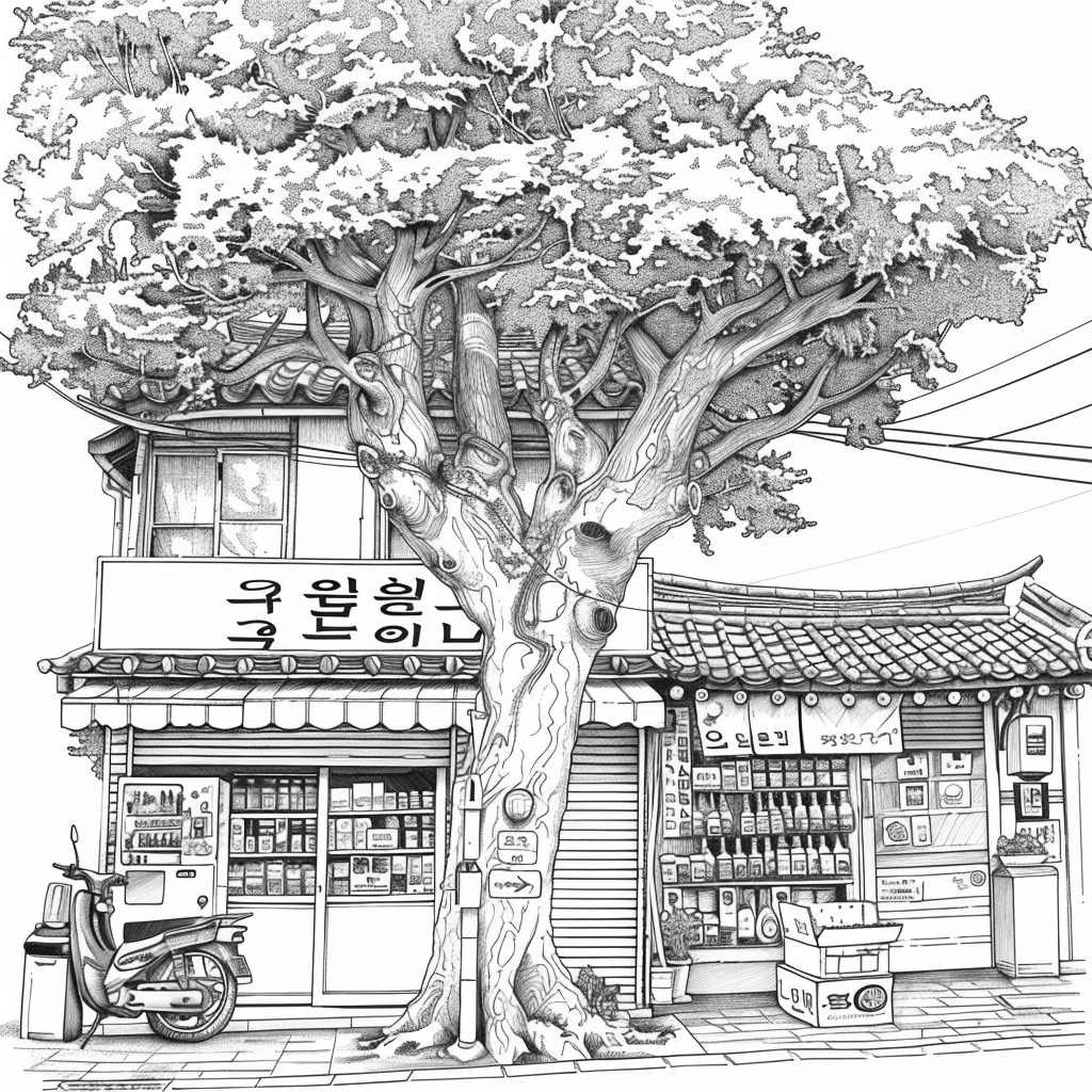 The Corner Store Beneath the Maple Tree