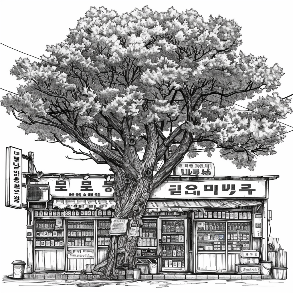 The Corner Store Beneath the Maple Tree