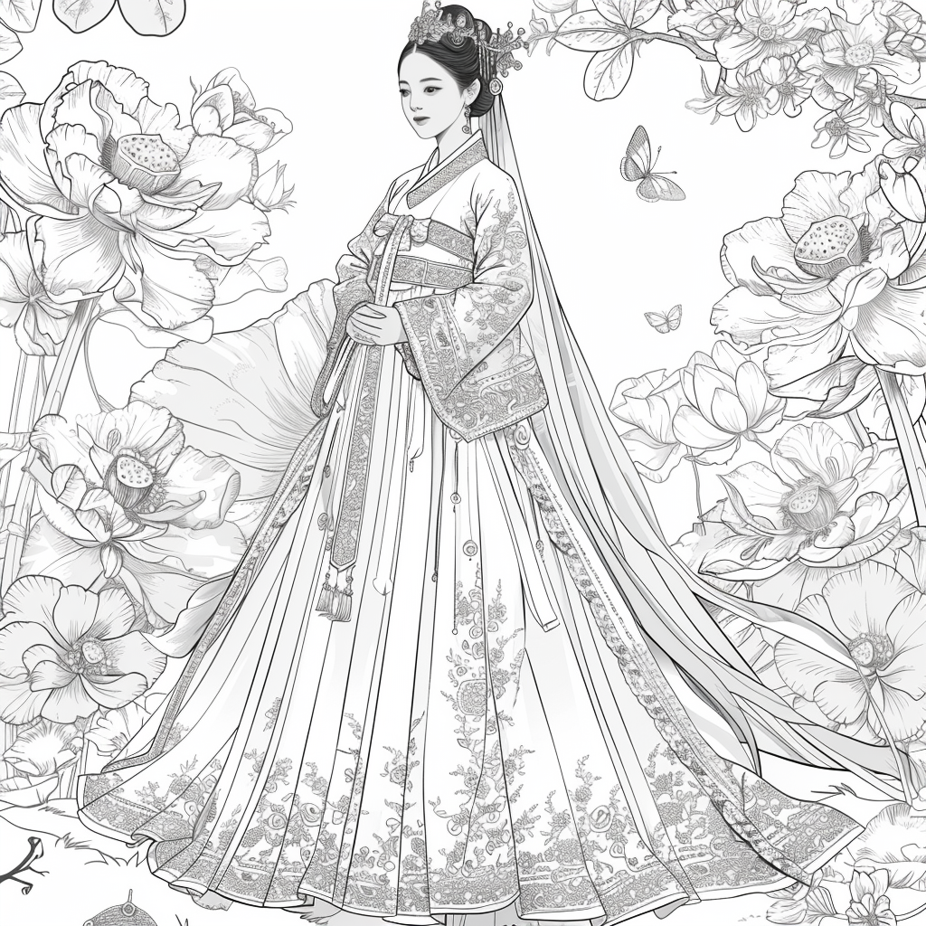 “The Lotus Bride of Eternal Elegance