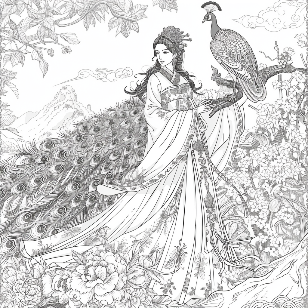 Princess of the Peacock Garden