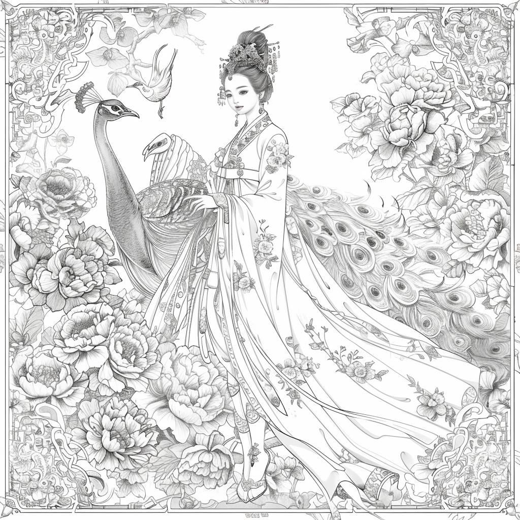 Princess of the Peacock Garden