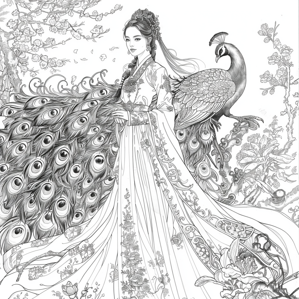 Princess of the Peacock Garden