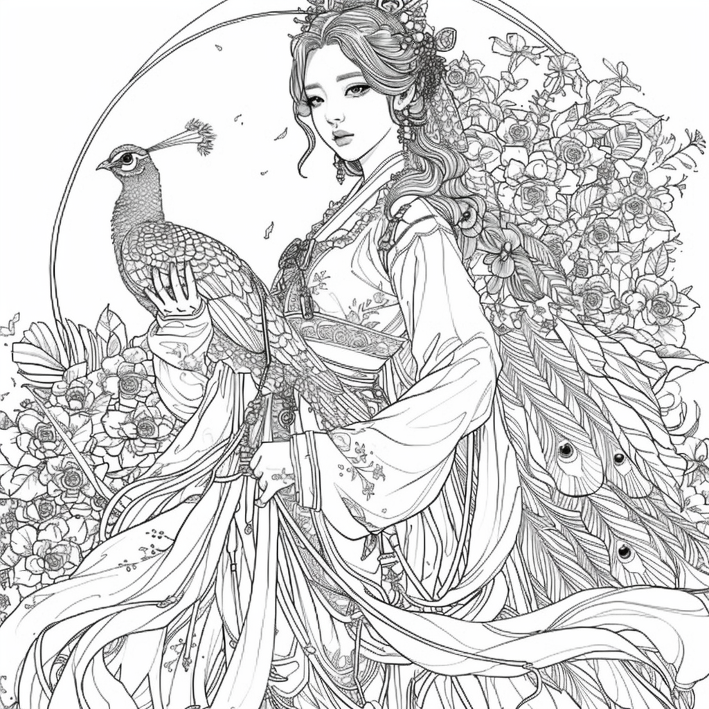 Princess of the Peacock Garden