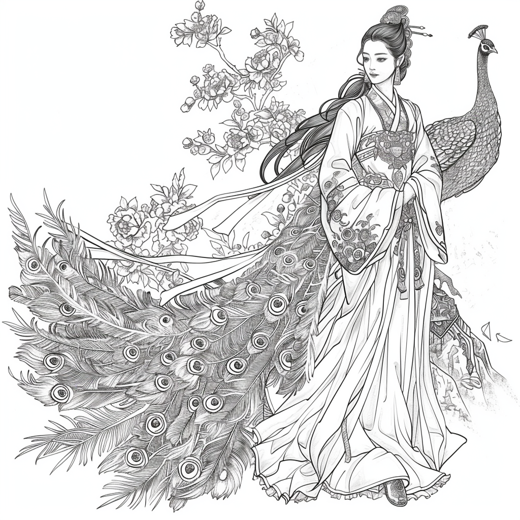 Princess of the Peacock Garden