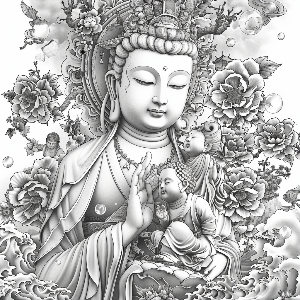 The Maiden of Blossoms and the Elephant’s Wisdom