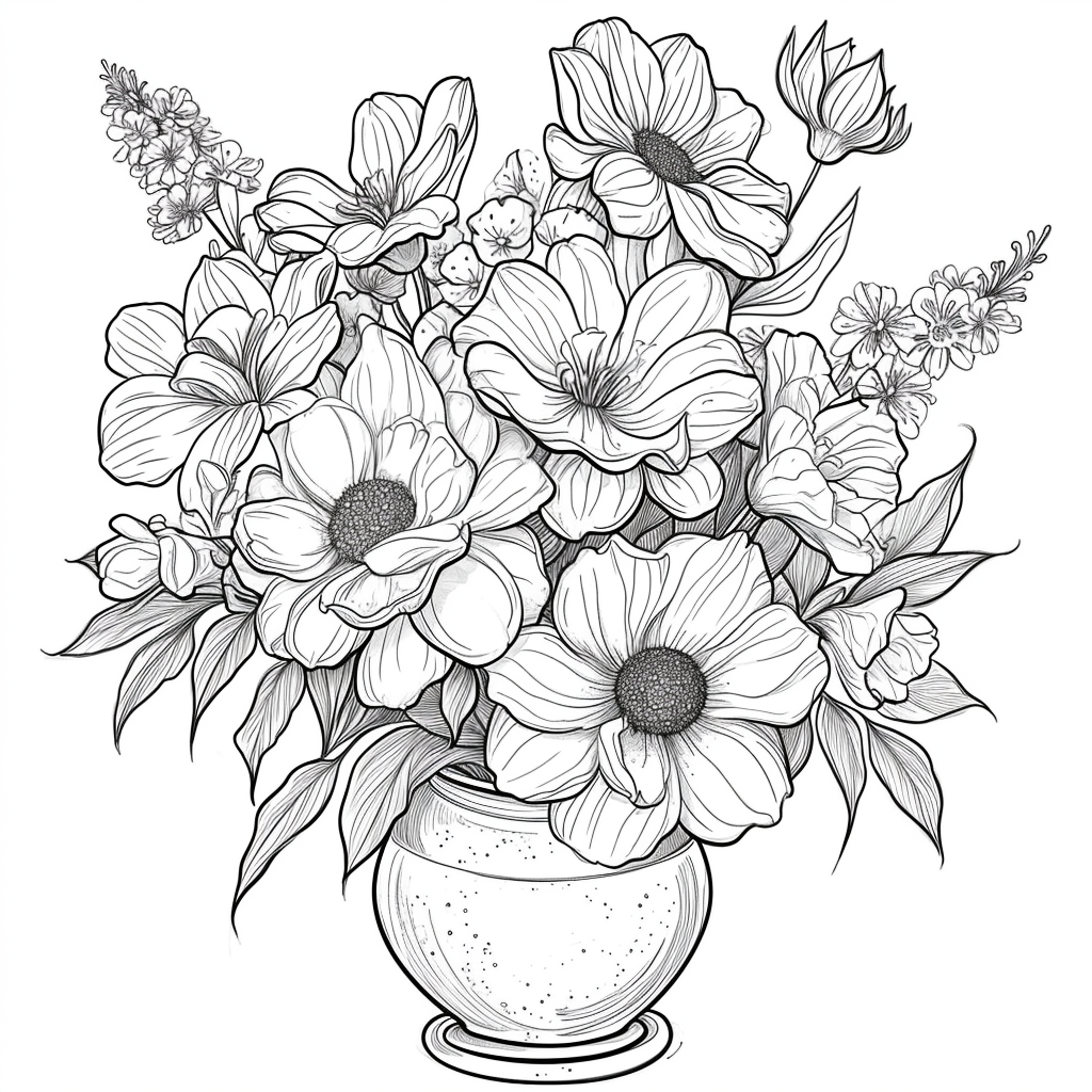 Vintage Botanical Bloom – A Celebration of Nature’s Elegance