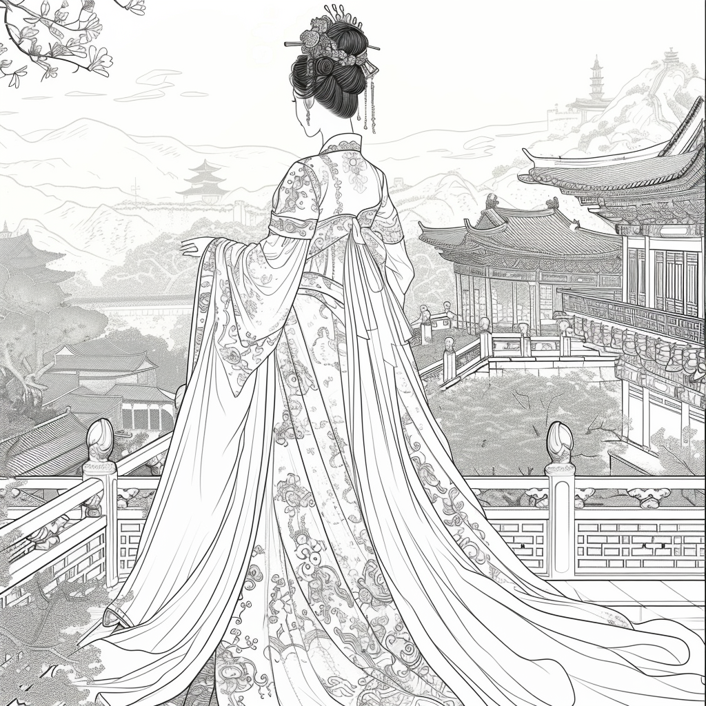 Majesty in Hanbok