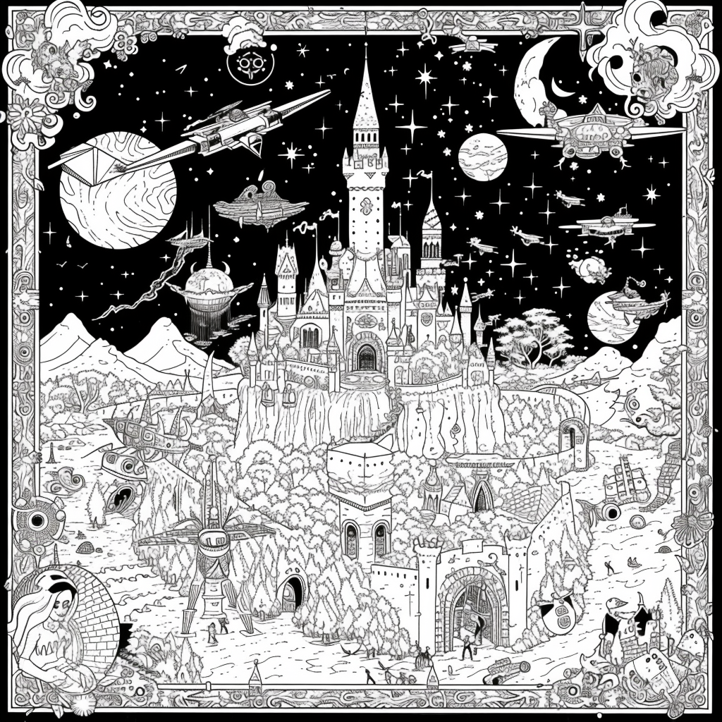Starlight Hollow – A Whimsical Midnight Village