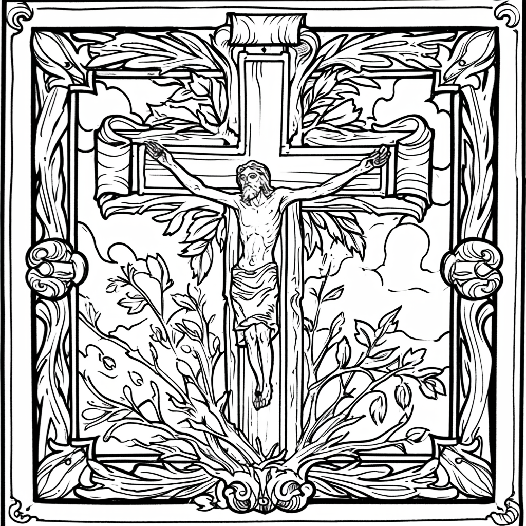 The Cross of Eternal Light in the Garden of Life