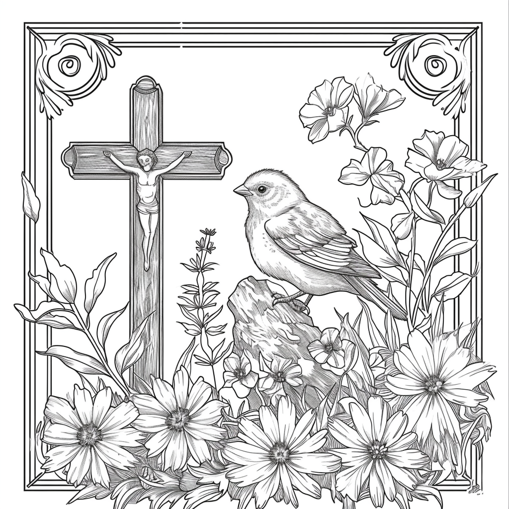 The Cross of Eternal Light in the Garden of Life